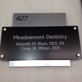 Changeable ADA Sign